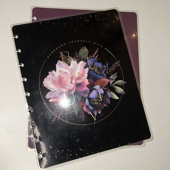 Happy Planner Cover only Classic Size Flawed -wear from use - Picture 1 of 8